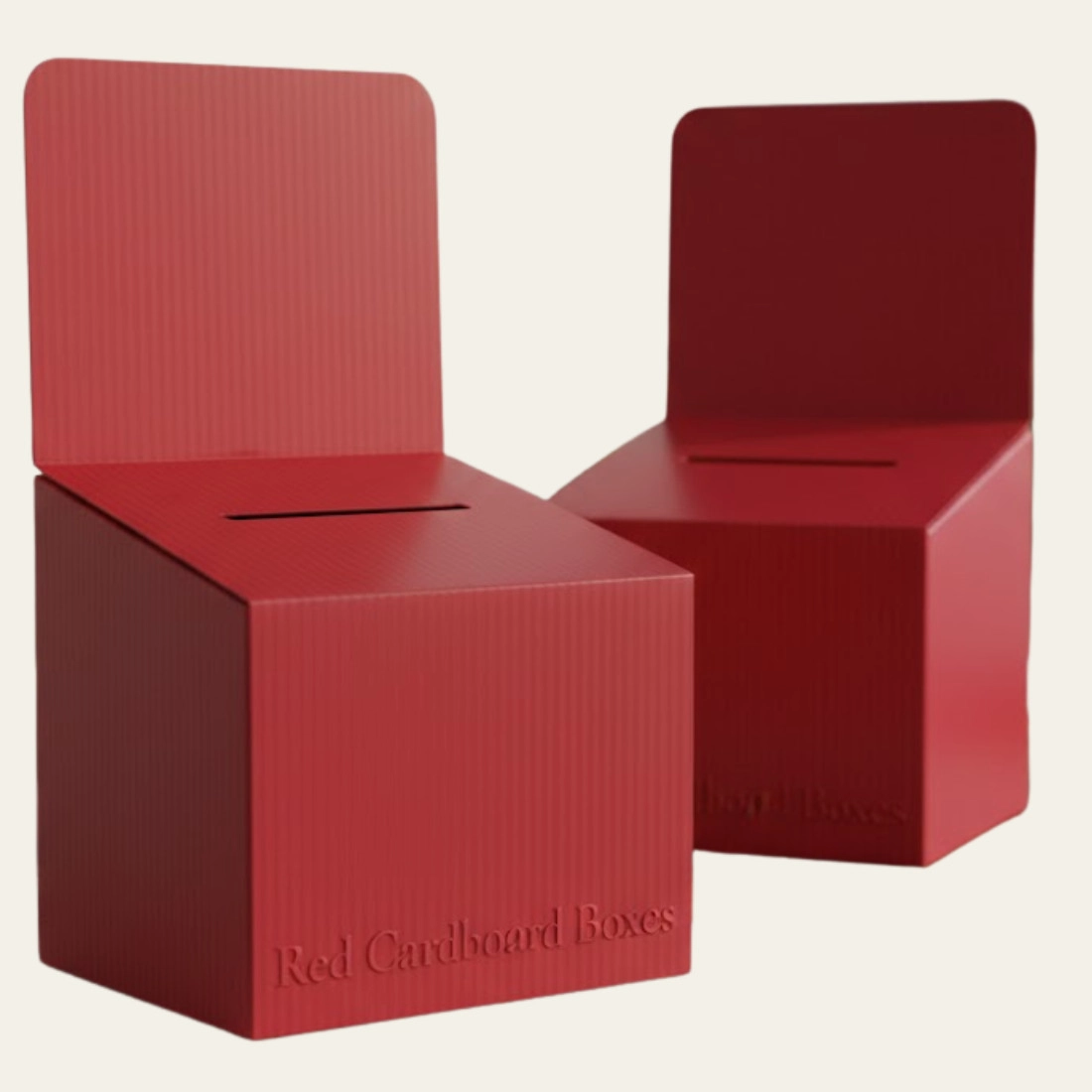 Red Cardboard Boxes - Hot Custom Boxes