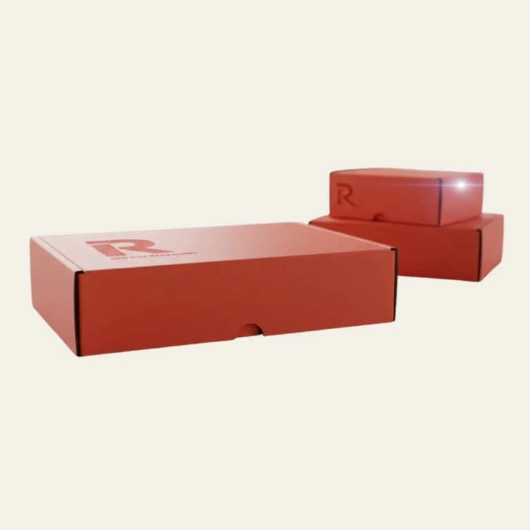 Red Cardboard Boxes - Hot Custom Boxes