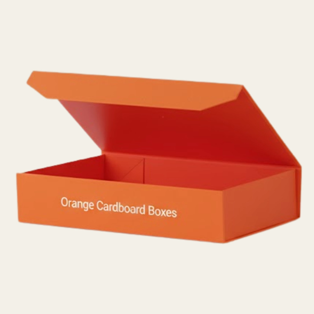 Orange Cardboard Boxes - Hot Custom Boxes