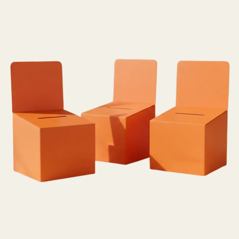 Orange Cardboard Boxes  - Hot Custom Boxes