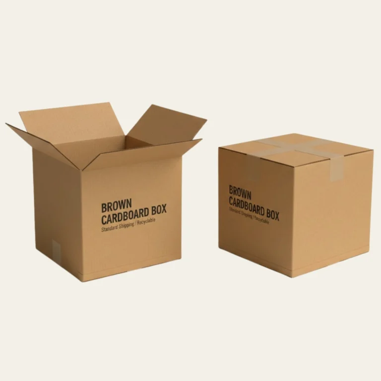 Brown Cardboard Boxes - Hot Custom Boxes