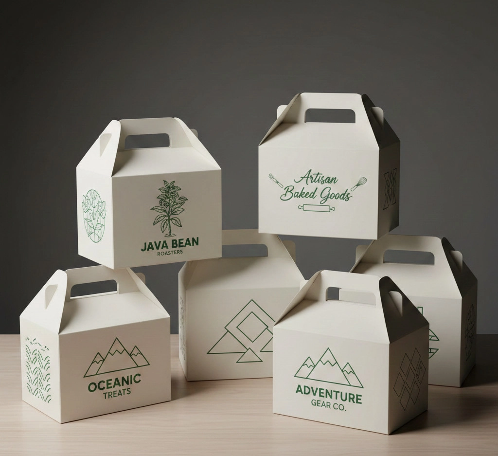 Printed Gable Boxes