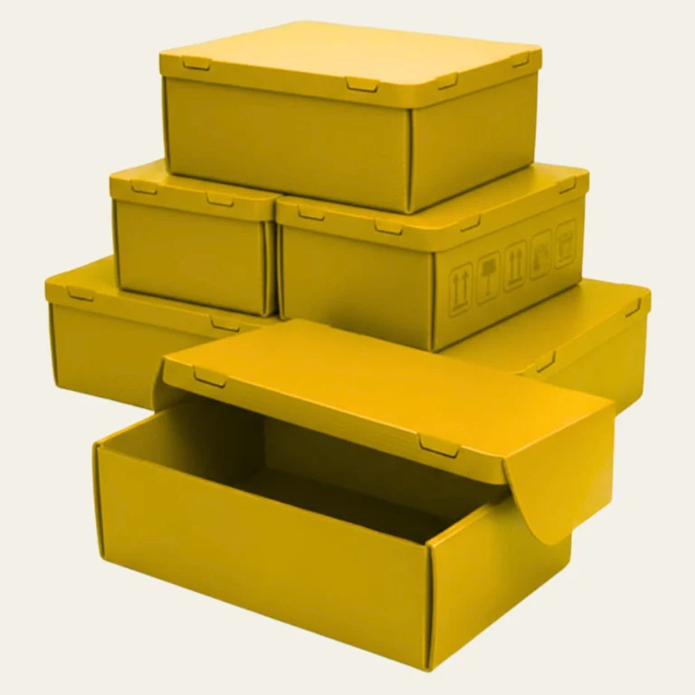Gold Corrugated Boxes - Hot Custom Boxes