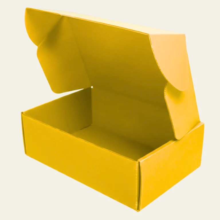 Gold Corrugated Boxes - Hot Custom Boxes