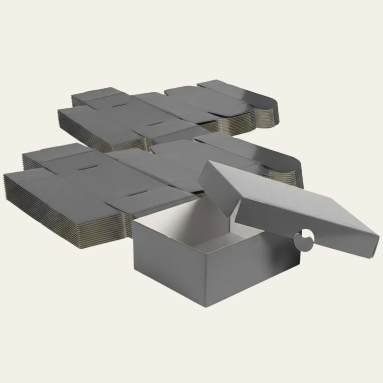 Gray Corrugated Boxes - Hot Custom Boxes