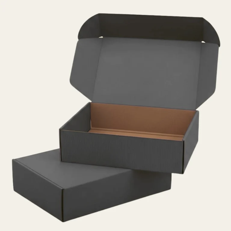 Gray Corrugated Boxes - Hot Custom Boxes