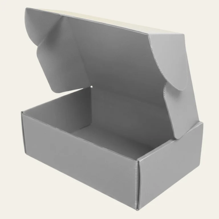 Gray Corrugated Boxes - Hot Custom Boxes