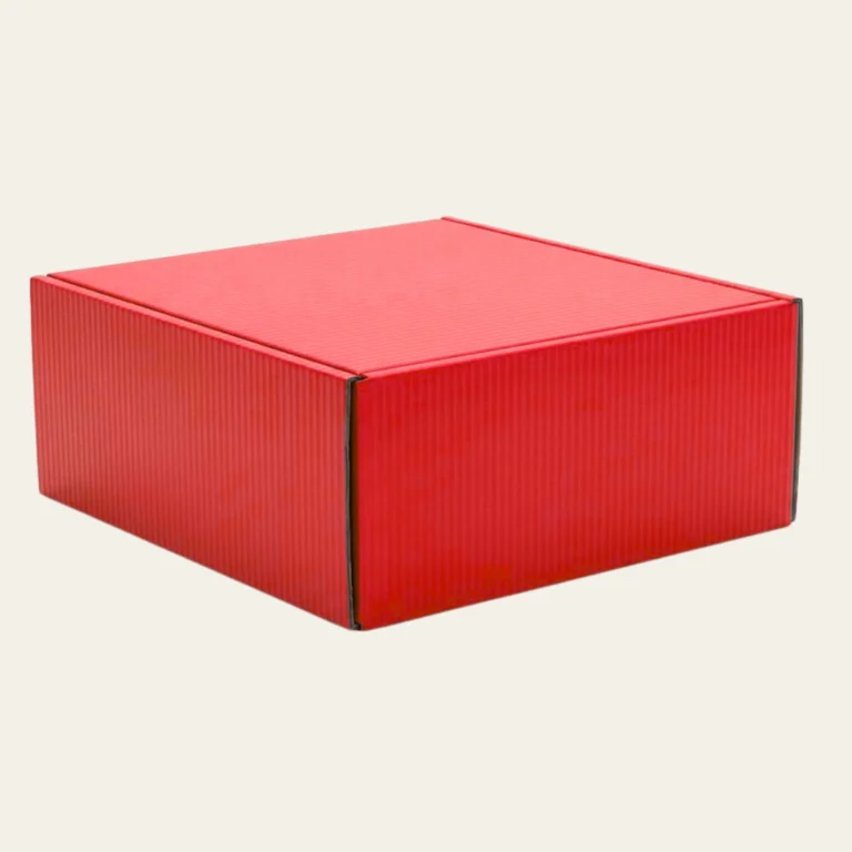 Red Corrugated Boxes | Custom Red Corrugated Packaging