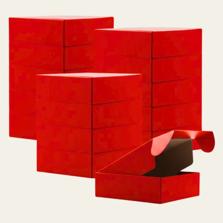 Red Corrugated Boxes | Custom Red Corrugated Packaging