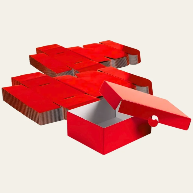 Red Corrugated Boxes | Custom Red Corrugated Packaging