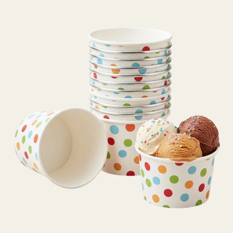 Ice Cream Cups -  Custom Bakery Boxes