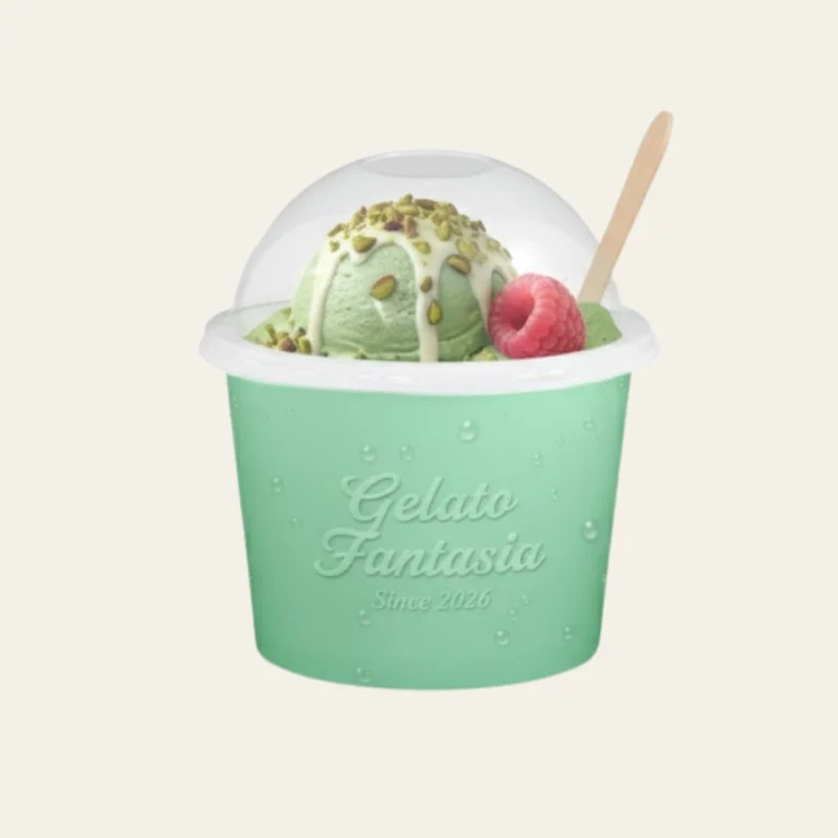 Ice Cream Cups -  Custom Bakery Boxes