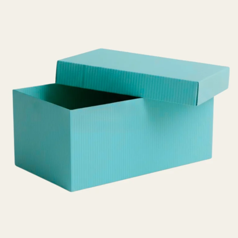 Teal Corrugated Boxes - Custom Corrugated Boxes