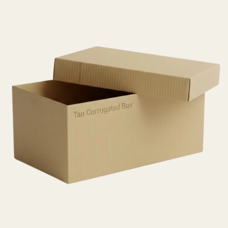 Tan Corrugated Boxes - Custom Corrugated Boxes