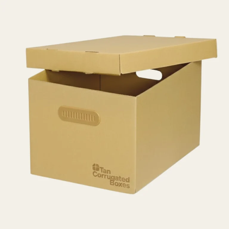 Tan Corrugated Boxes - Custom Corrugated Boxes