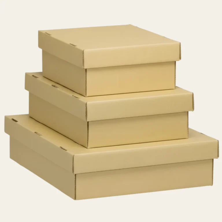 Tan Corrugated Boxes - Custom Corrugated Boxes
