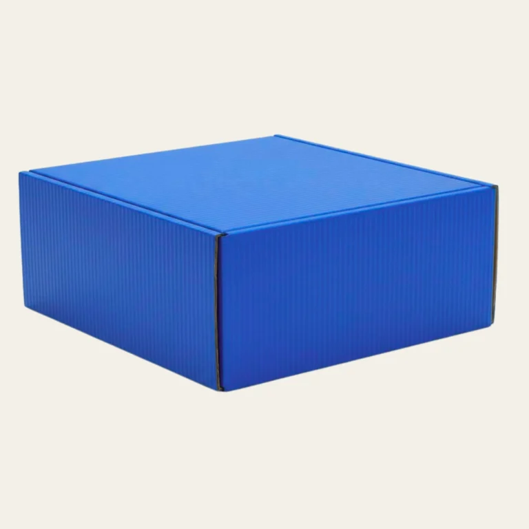 Blue Corrugated Boxes - Custom Corrugated Boxes