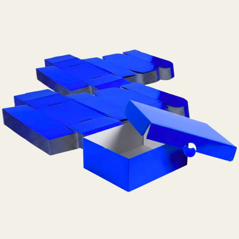 Blue Corrugated Boxes - Custom Corrugated Boxes