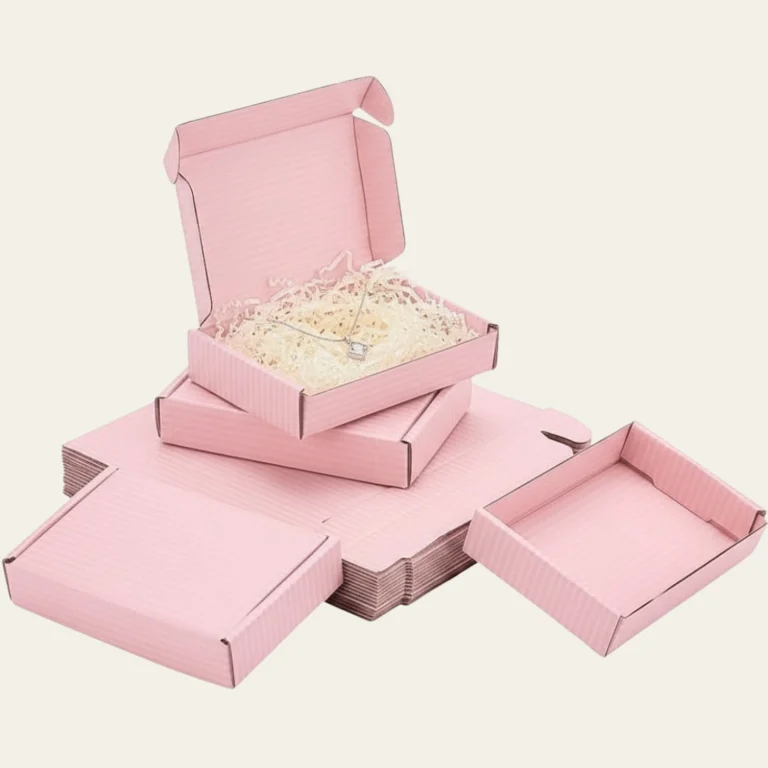 Pink Corrugated Boxes - Custom Corrugated Boxes