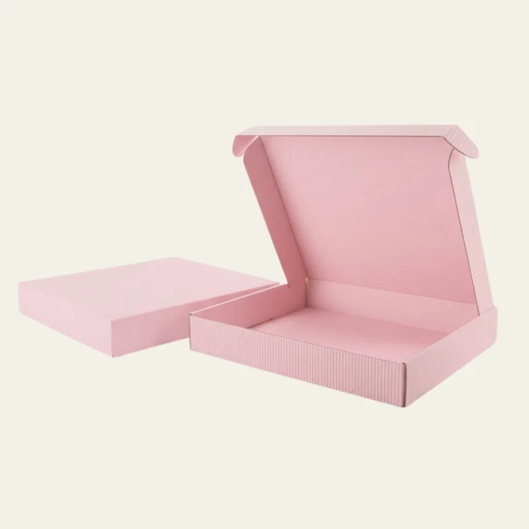 Pink Corrugated Boxes - Custom Corrugated Boxes