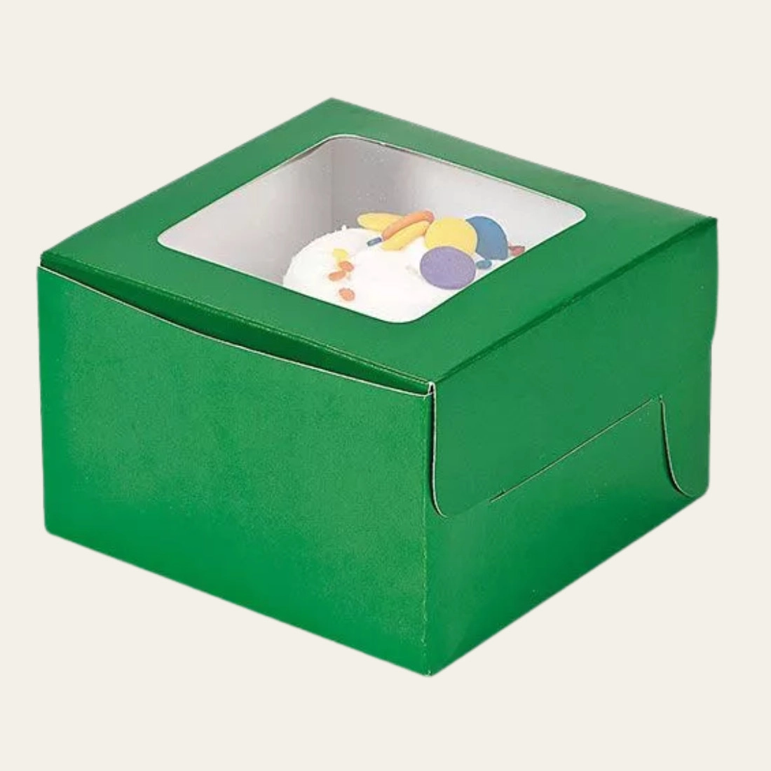Green Bakery Boxes - Custom Bakery Packaging Boxes