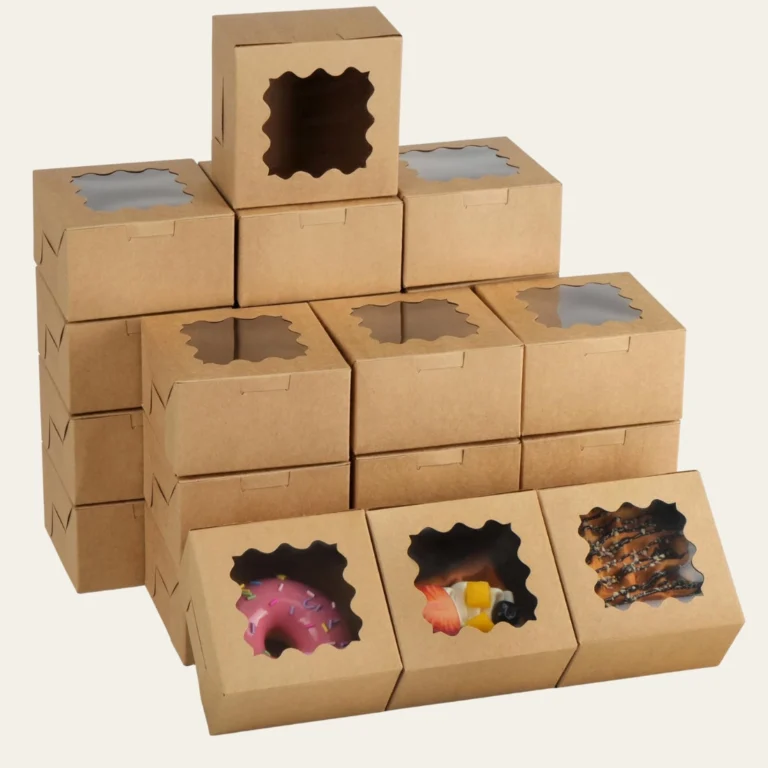 Brown Bakery Boxes - Custom Bakery Packaging Boxes