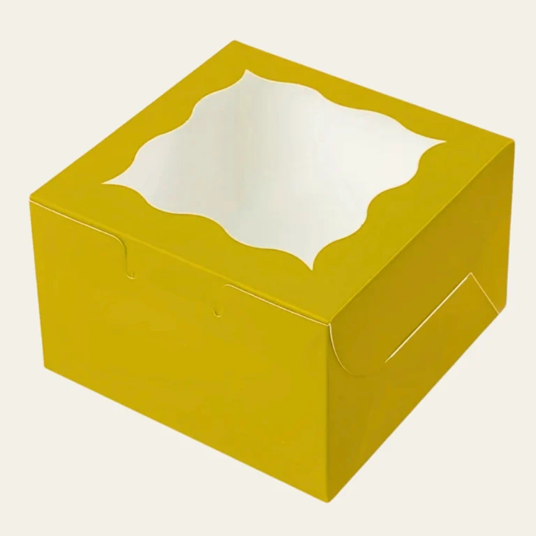 Yellow Bakery Boxes - Custom Bakery Packaging Boxes
