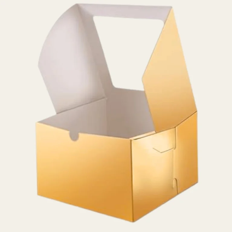 Tan Bakery Boxes - Custom Bakery Packaging Boxes