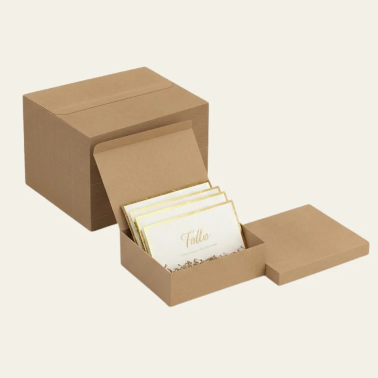 Kraft Invitation Boxes - Custom Kraft Boxes