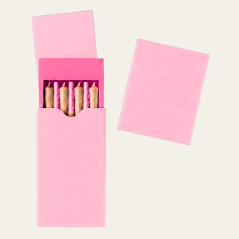 Pink Pre Roll Boxes - Custom Pre Roll Packaging Boxes