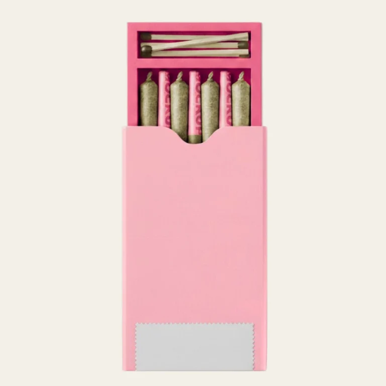 Pink Pre Roll Boxes - Custom Pre Roll Packaging Boxes