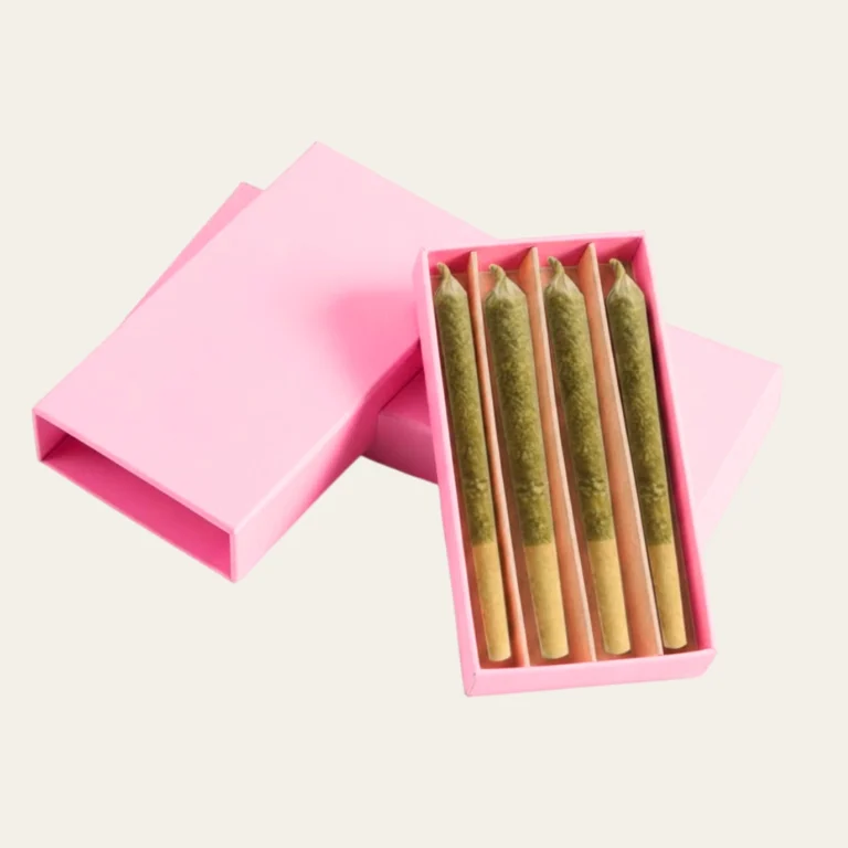 Pink Pre Roll Boxes - Custom Pre Roll Packaging Boxes