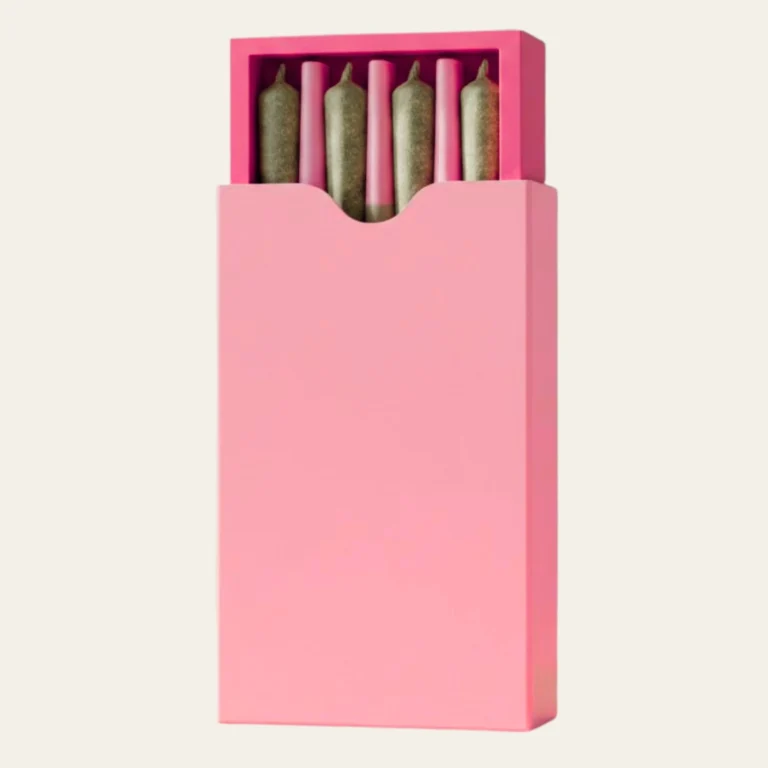 Pink Pre Roll Boxes - Custom Pre Roll Packaging Boxes