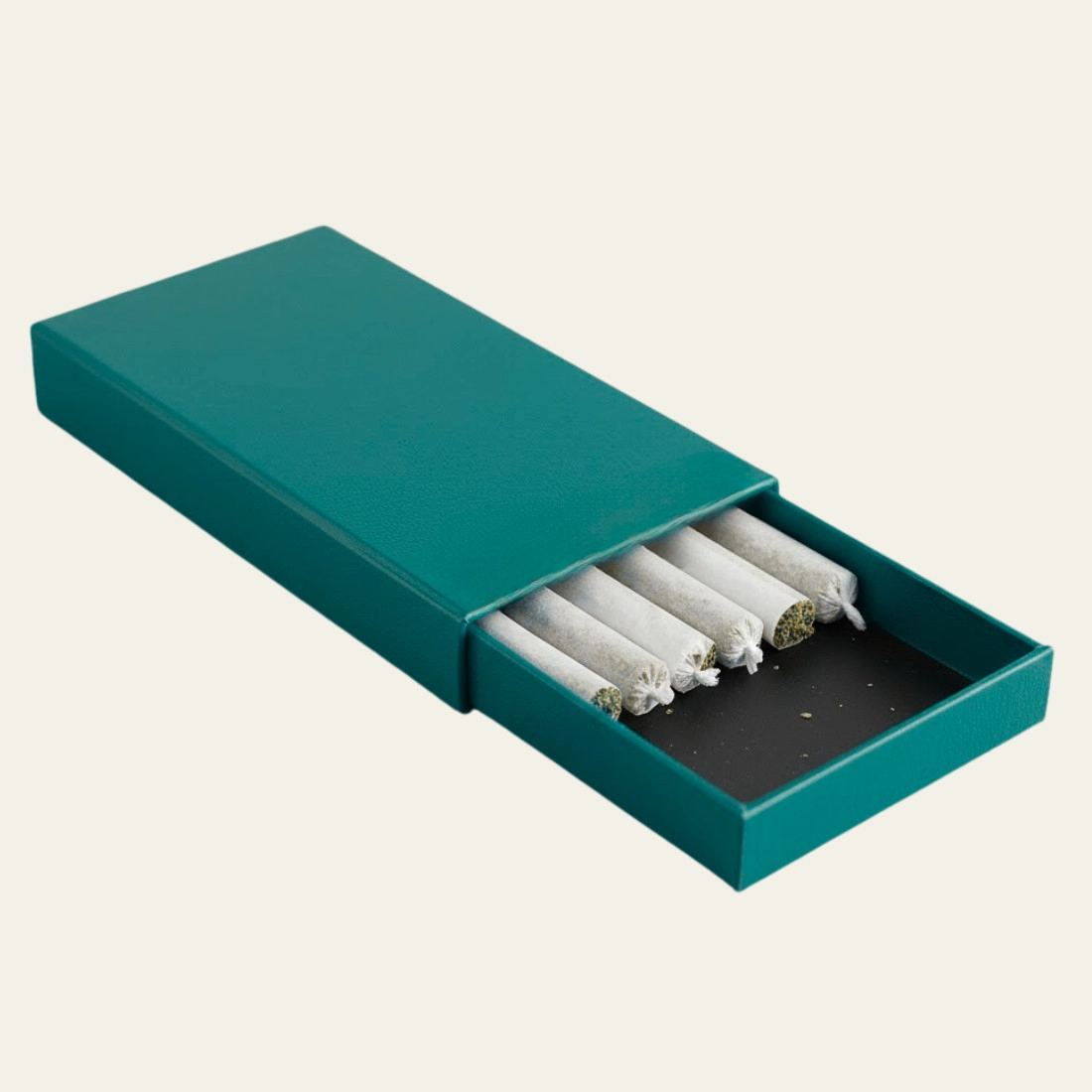Teal Pre Roll Boxes - Custom Pre Roll Packaging