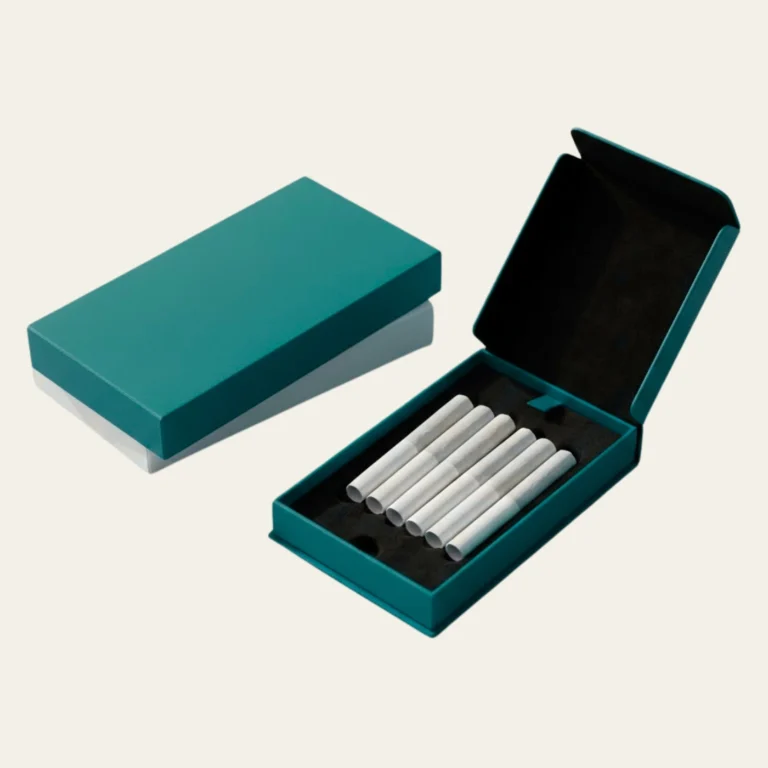 Teal Pre Roll Boxes - Custom Pre Roll Packaging