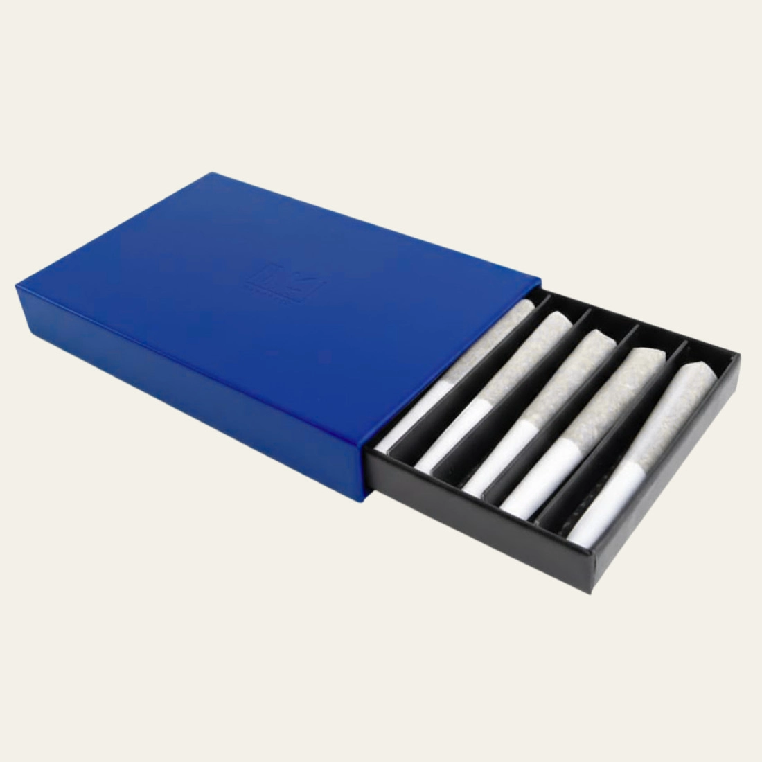 Navy Blue Pre Roll Boxes - Custom Pre Roll Packaging