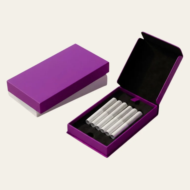 Purple Pre Roll Boxes - Custom Pre Roll Packaging