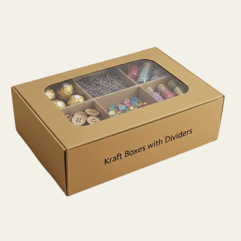 Kraft Dividers Boxes - Custom Kraft Boxes