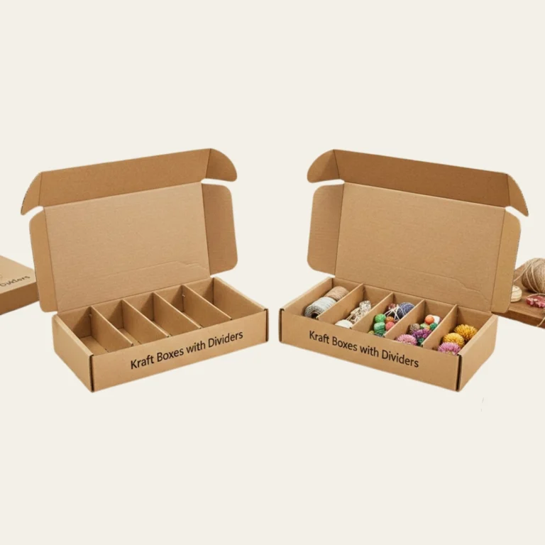 Kraft Dividers Boxes - Custom Kraft Boxes