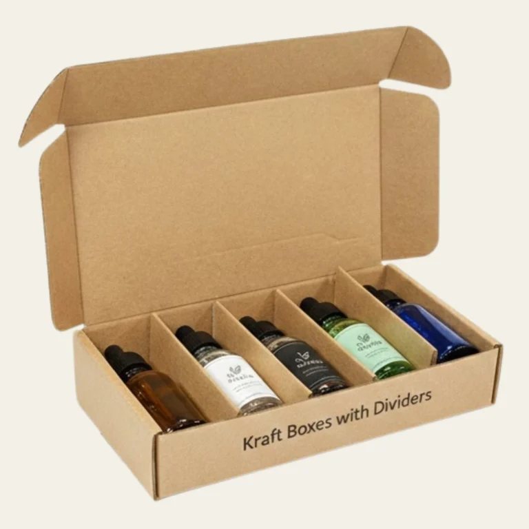 Kraft Boxes with Dividers (5)