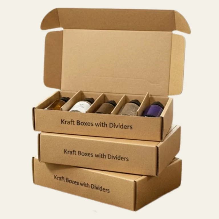 Kraft Dividers Boxes - Custom Kraft Boxes