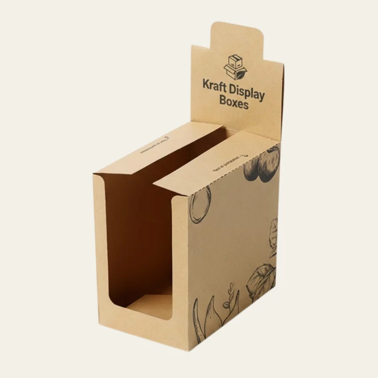 Kraft Display Boxes -Custom Kraft Boxes