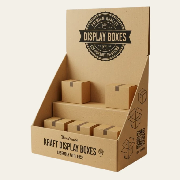 Kraft Display Boxes -Custom Kraft Boxes