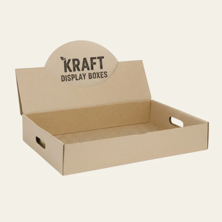 Kraft Display Boxes -Custom Kraft Boxes