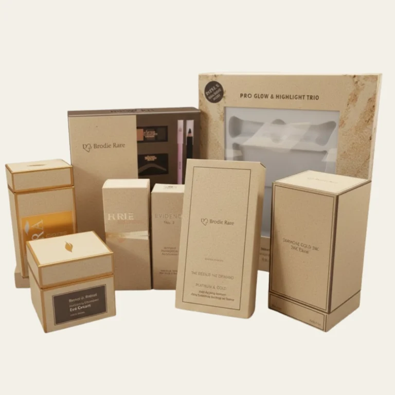 Kraft Cosmetic Boxes - Custom Kraft Boxes