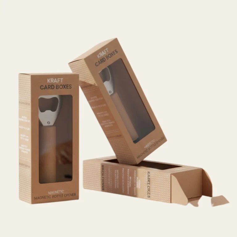 Kraft Card Boxes - Custom Kraft Boxes