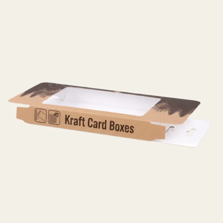 Kraft Card Boxes - Custom Kraft Boxes