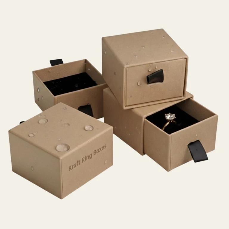 Kraft Ring Boxes - Custom Kraft Packaging Boxes
