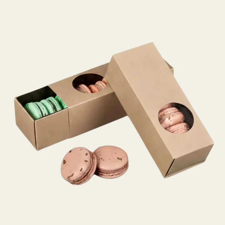 Kraft Macaron Boxes - Custom Krafy Boxes