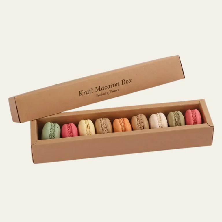 Kraft Macaron Boxes - Custom Krafy Boxes